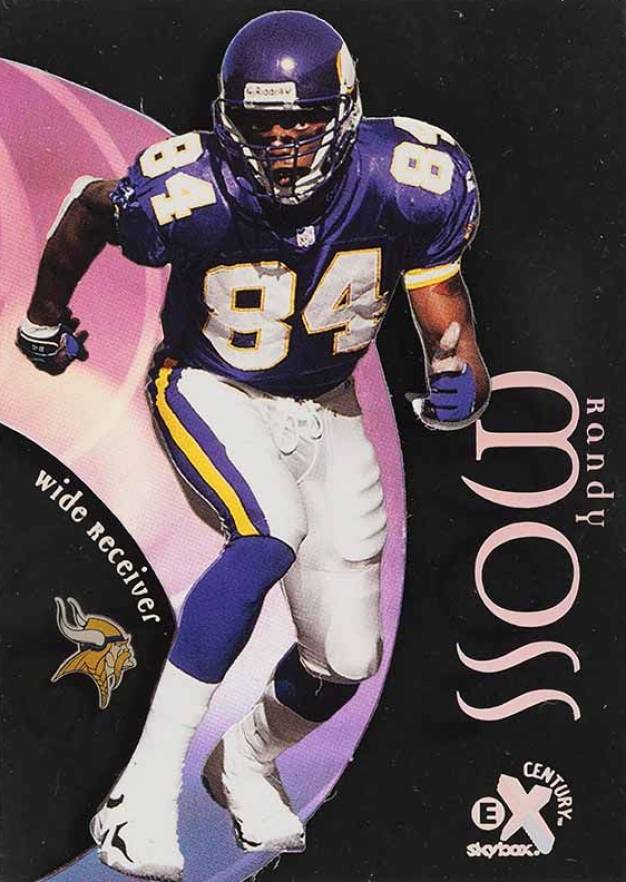 1999 Skybox E-X Century Randy Moss #50 Football Card