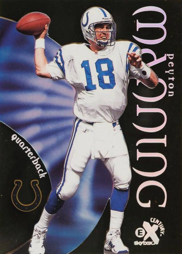 1999 Skybox E-X Century Peyton Manning #60 Football Card