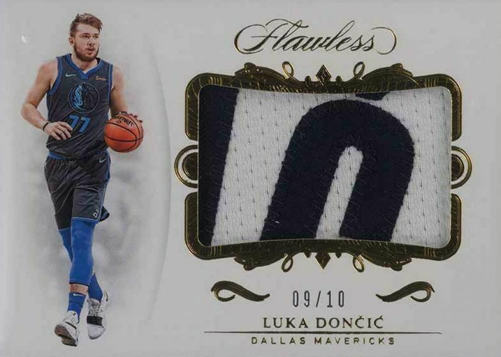 2018 Panini Flawless Rookie Patches Luka Doncic #LDC Basketball Card