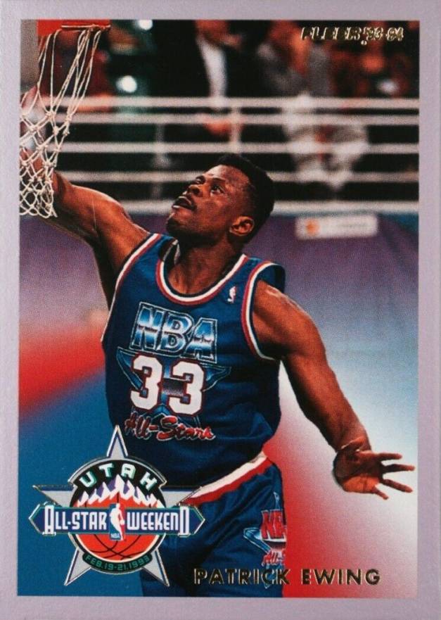 1993 Fleer All-Stars Patrick Ewing #3 Basketball Card