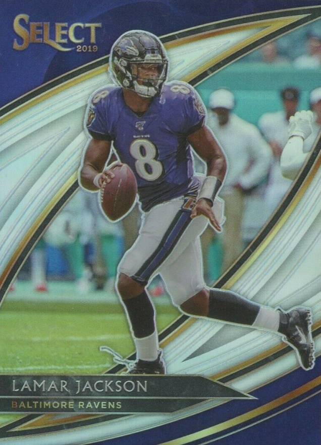 2019 Panini Select Lamar Jackson #214 Football Card