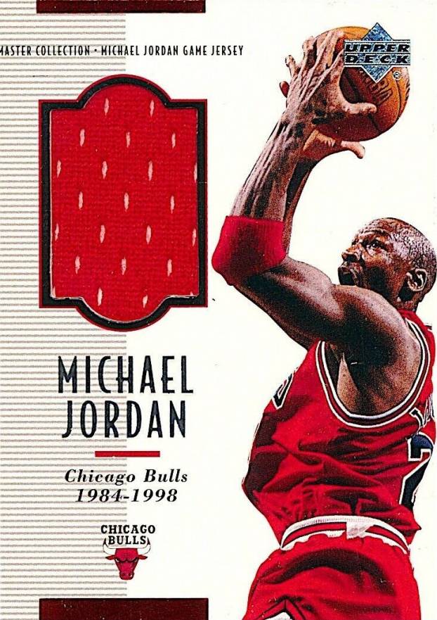 1999 Upper Deck MJ Master Collection Game Jersey Michael Jordan #MJGJ3 Basketball Card