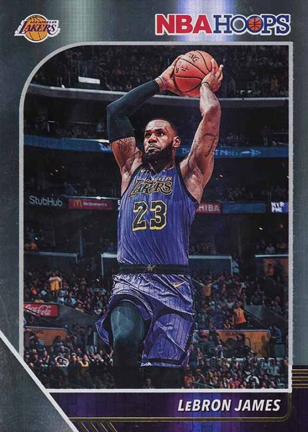 2019 Panini Hoops LeBron James #87 Basketball Card