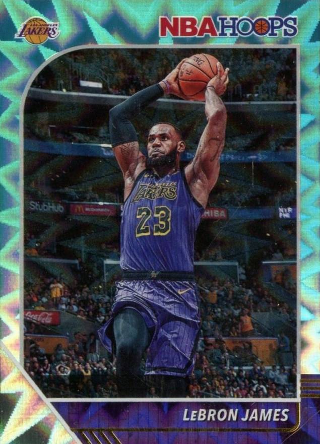 2019 Panini Hoops LeBron James #87 Basketball Card