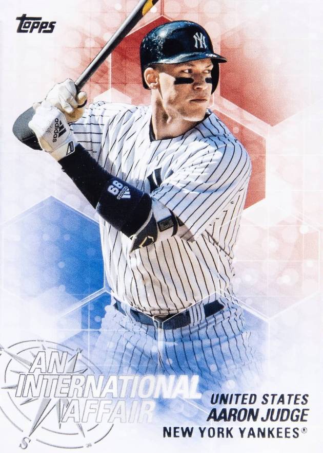 2018 Topps Update an International Affair Aaron Judge #IA-39 Baseball Card