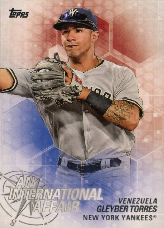 2018 Topps Update an International Affair Gleyber Torres #IA-50 Baseball Card