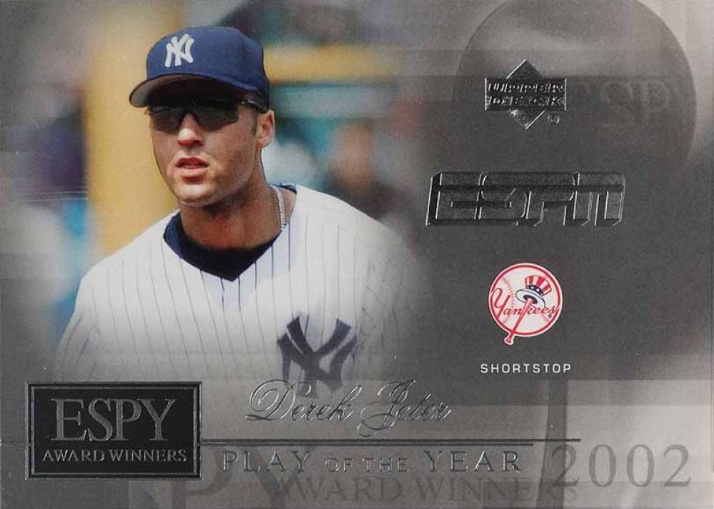 2005 Upper Deck ESPN ESPY Award Winners Derek Jeter #AW-19 Baseball Card