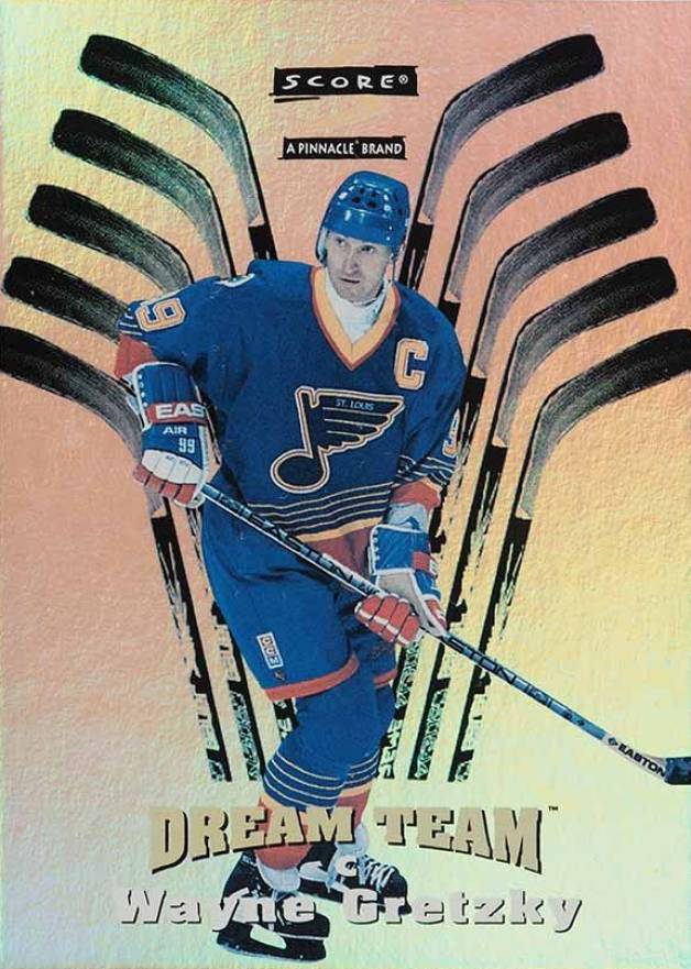 1996 Score Dream Team Wayne Gretzky #8 Hockey Card