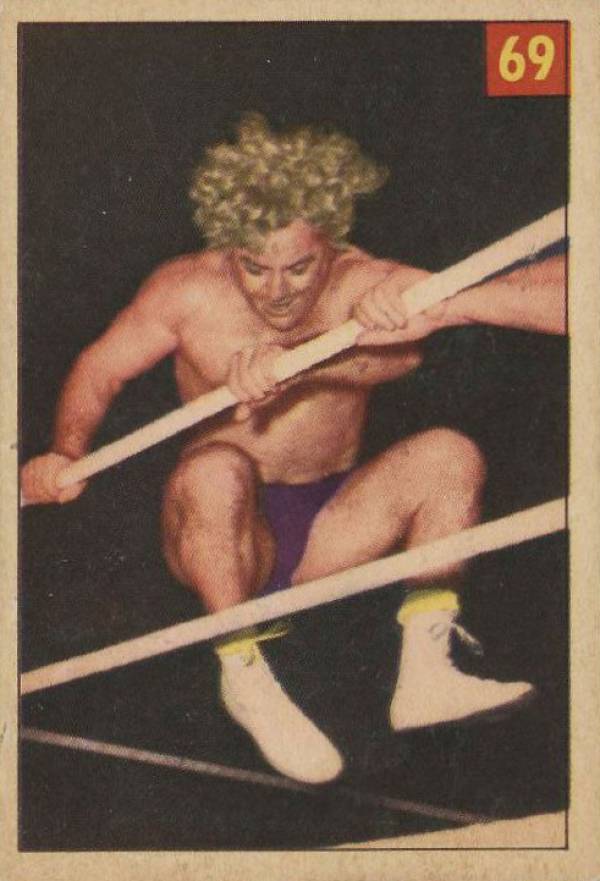 1954 Parkhurst Wrestling Gorgeous George #69 Other Sports Card