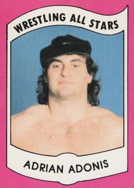 1982 Wrestling All Stars Series B Adrian Adonis #19 Other Sports Card