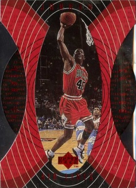 1997 Upper Deck Airlines Michael Jordan #AL10 Basketball Card