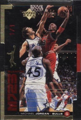 1998 Upper Deck MJ23 Michael Jordan #M5 Basketball Card