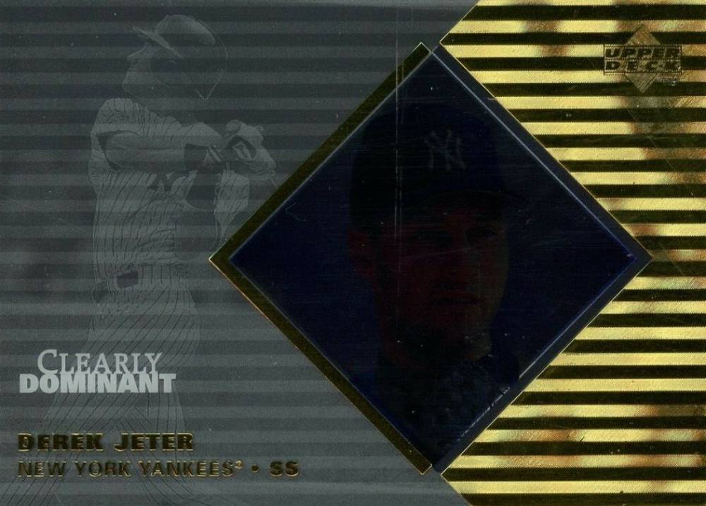 1998 Upper Deck Clearly Dominant Derek Jeter #CD2 Baseball Card