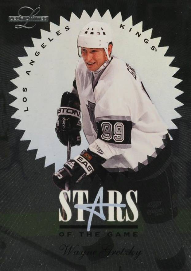 1995 Leaf Limited Stars of the Game Wayne Gretzky #3 Hockey Card