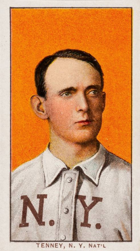 1909 White Borders Piedmont 350  Tenney, N.Y. Nat'L #480 Baseball Card