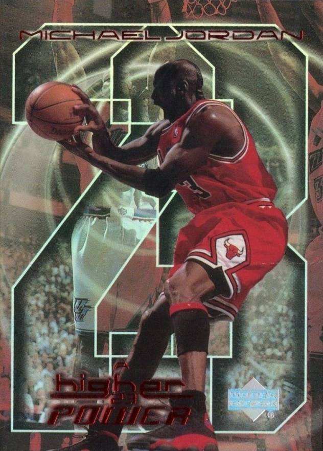 1999 Upper Deck MJ A Higher Power  Michael Jordan #MJ10 Basketball Card