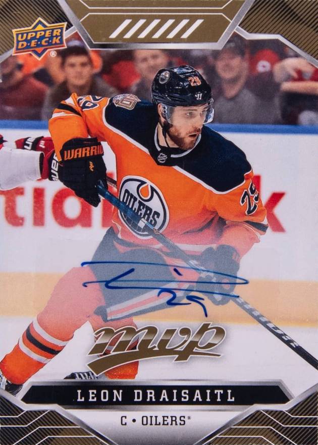 2019 Upper Deck MVP Leon Draisaitl #210 Hockey Card