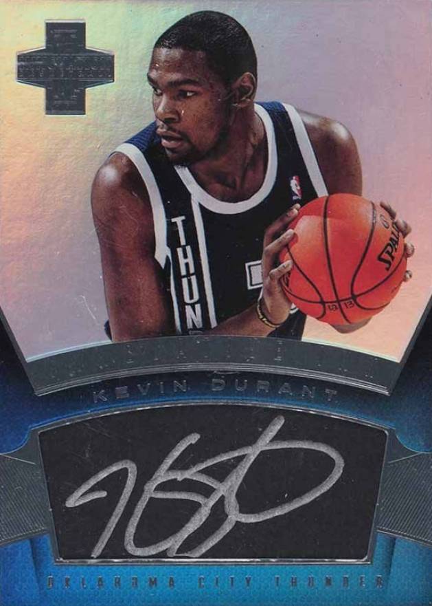 2012 Panini Innovation Innovative Ink Kevin Durant #25 Basketball Card