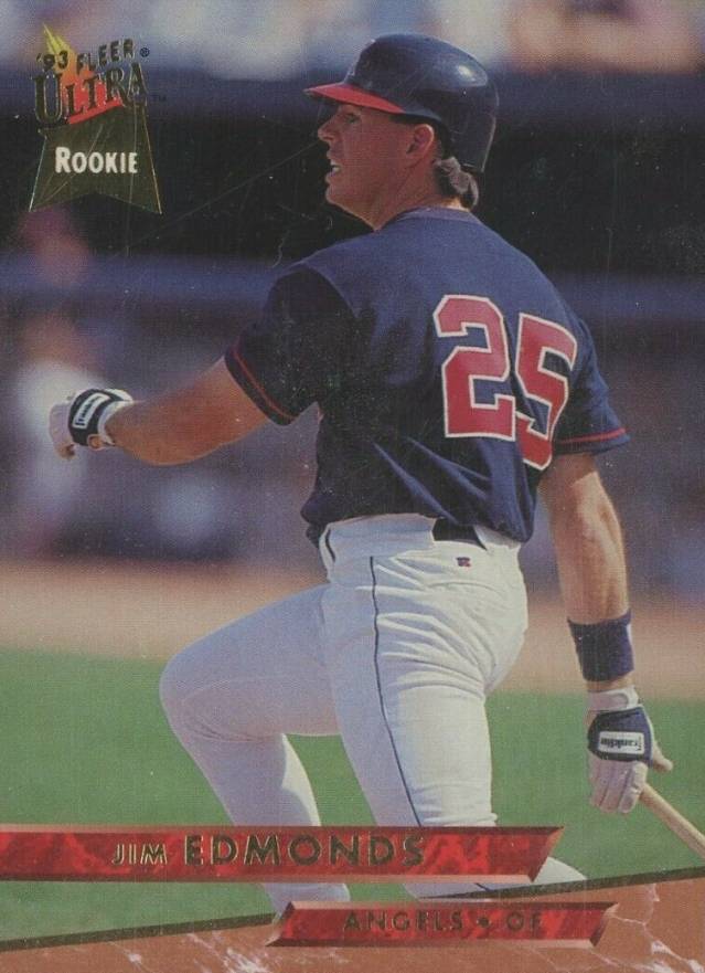 1993 Ultra Jim Edmonds #519 Baseball Card