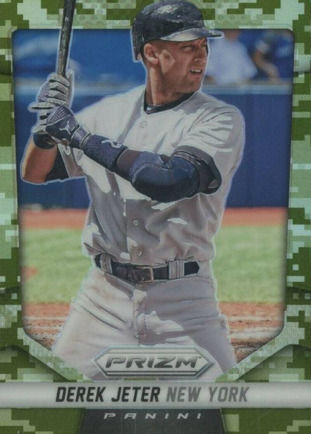 2014 Panini Prizm Derek Jeter #76 Baseball Card