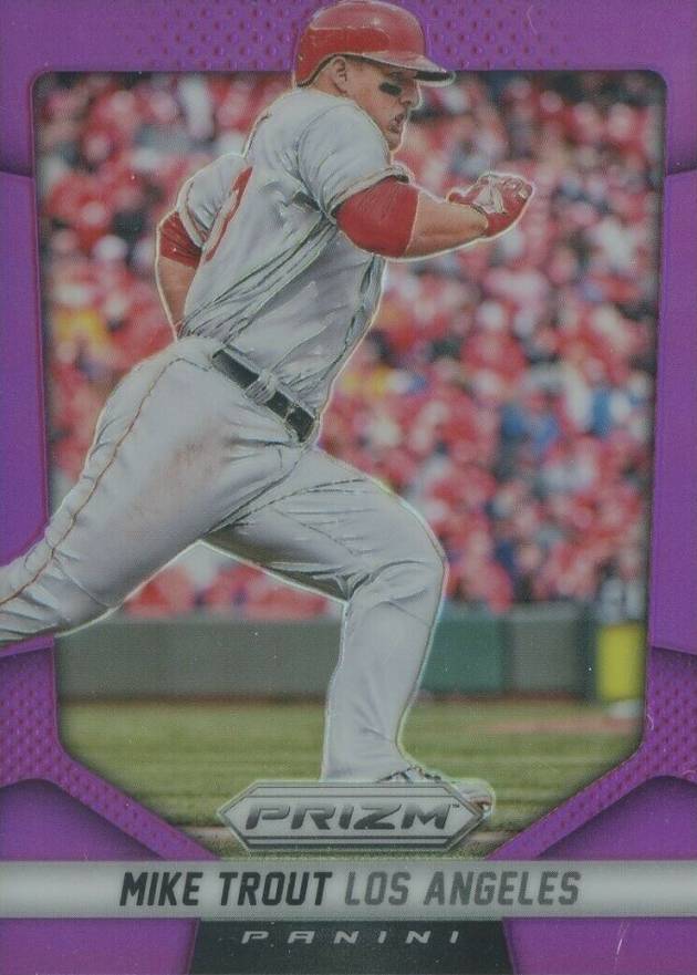 2014 Panini Prizm Mike Trout #3 Baseball Card