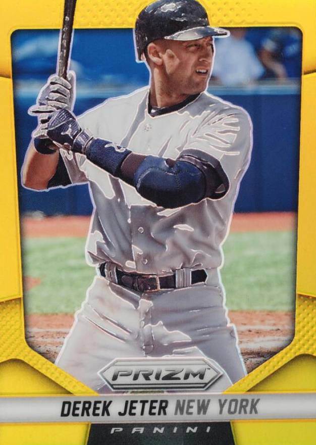 2014 Panini Prizm Derek Jeter #76 Baseball Card