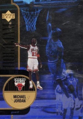 1997 Upper Deck Holojams Michael Jordan #1 Basketball Card