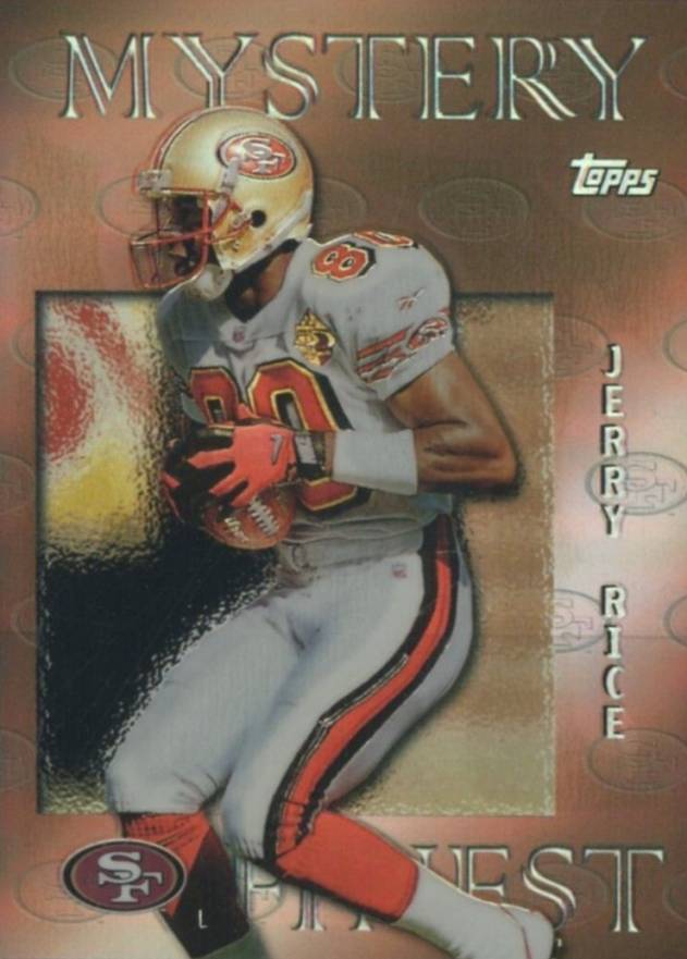 1997 Topps Mystery Finest Jerry Rice #M5 Football Card