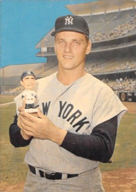 1961 Bobbing-Head Doll Advertising Card Roger Maris # Baseball Card