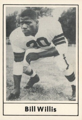 1977 Touchdown Club Bill Willis #50 Football Card