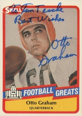 1989 Swell Greats Otto Graham #26 Football Card