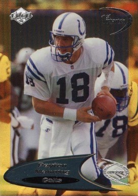 1998 Collector's Edge Odyssey  Peyton Manning #60 Football Card