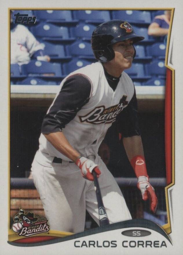 2014 Topps Pro Debut  Carlos Correa #100 Baseball Card