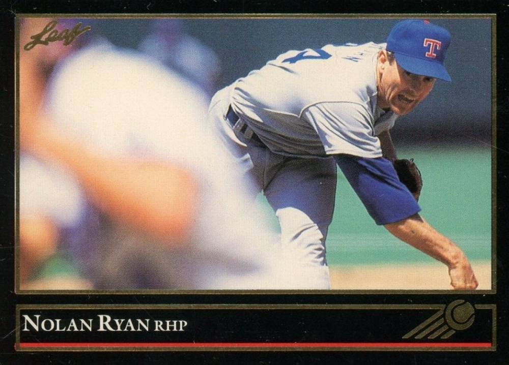 1992 Leaf Gold Previews Nolan Ryan #25 Baseball Card