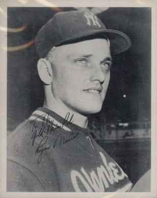 1962 Gehl's Ice Cream Roger Maris # Baseball Card