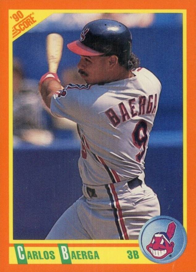 1990 Score Traded Carlos Baerga #74T Baseball Card