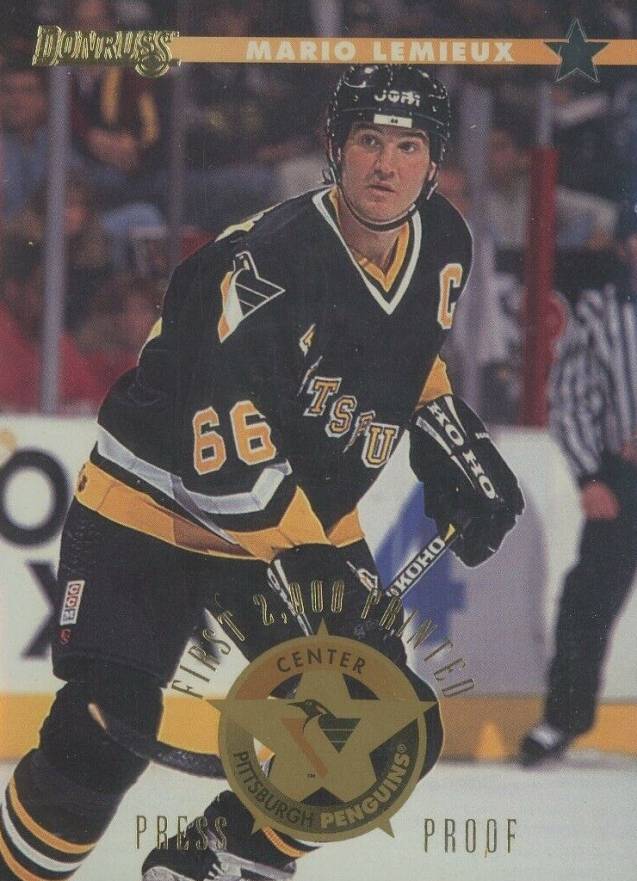 1996 Donruss Mario Lemieux #131 Hockey Card