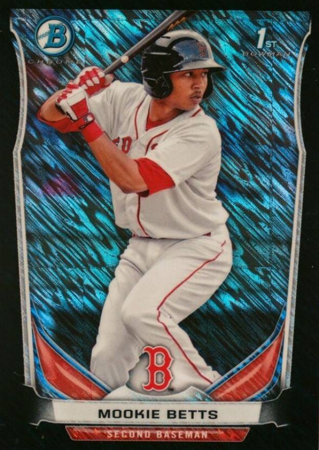 2014 Bowman Chrome Mini  Mookie Betts #138 Baseball Card