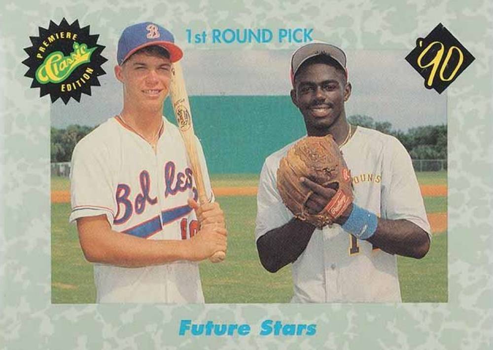 1990 Classic Draft Picks C.Jones/R.White # Baseball Card