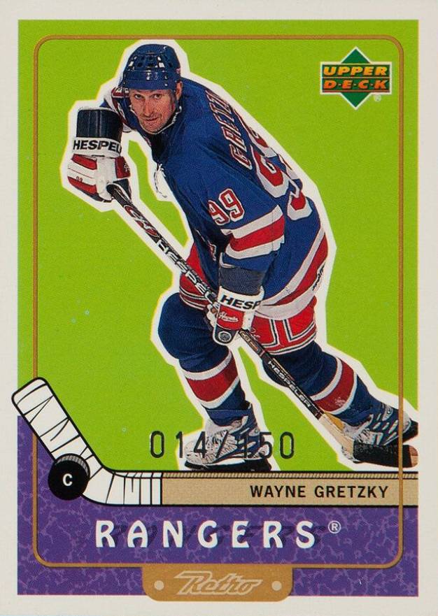 1999 Upper Deck Retro Wayne Gretzky #49 Hockey Card