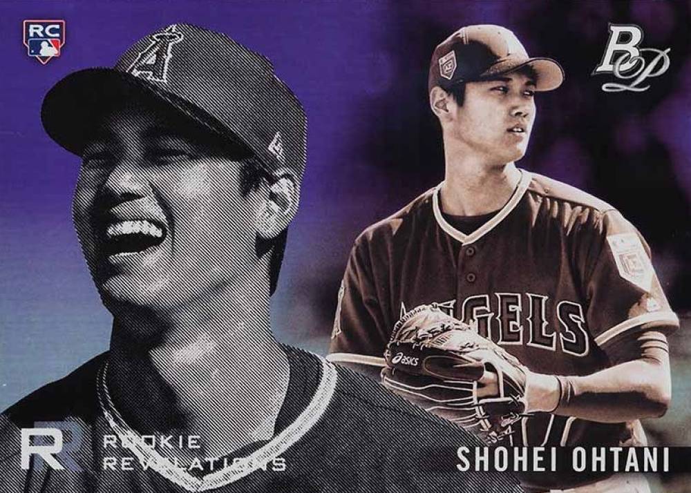 2018 Bowman Platinum Rookie Revelations Shohei Ohtani #RR-9 Baseball Card