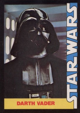 1977 Star Wars Wonder Bread Darth Vader #5 Non-Sports Card