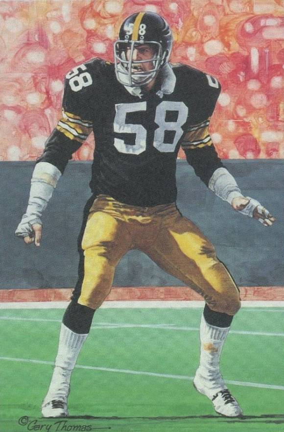 1989 Goal Line HOF Jack Lambert #132 Football Card