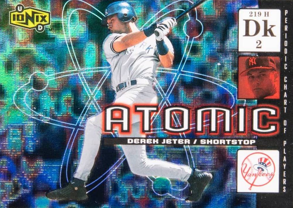 2000 Upper Deck Ionix Atomic Derek Jeter #A6 Baseball Card