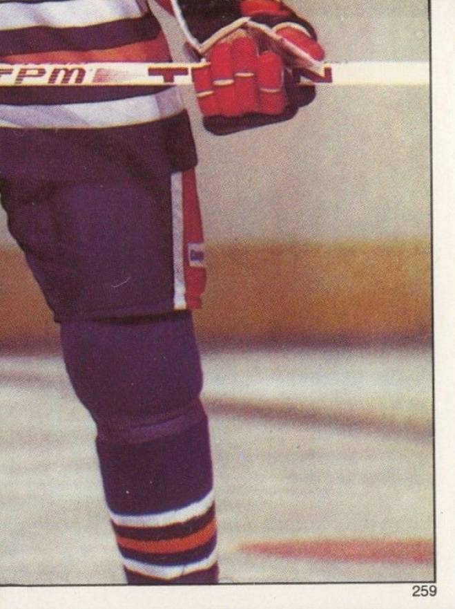 1982 O-Pee-Chee Sticker Wayne Gretzky #259 Hockey Card