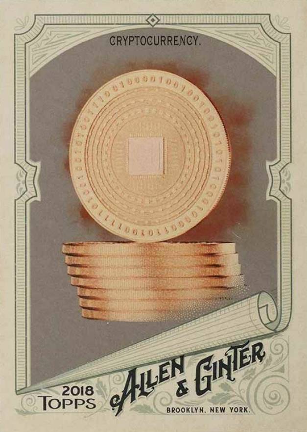 2018 Topps Allen & Ginter  Cryptocurrency #83 Non-Sports Card