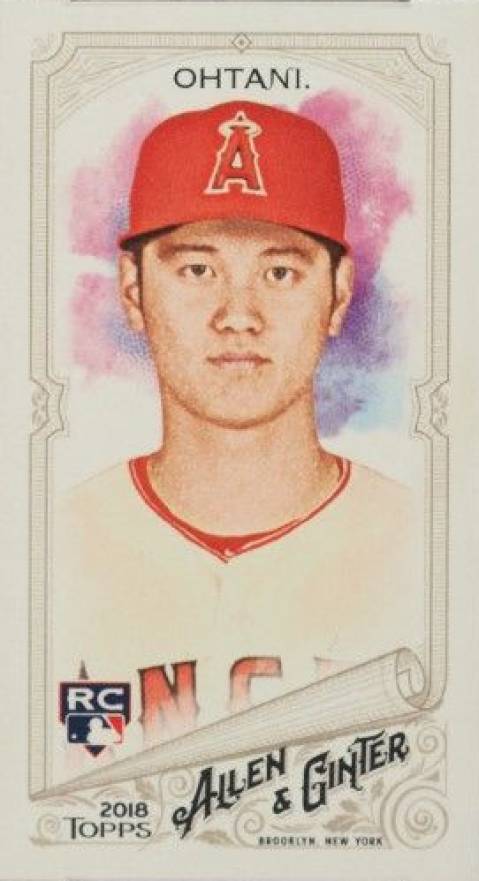 2018 Topps Allen & Ginter Shohei Ohtani #100 Baseball Card