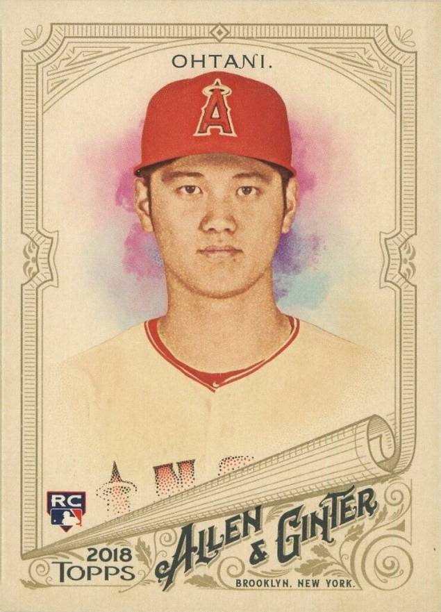 2018 Topps Allen & Ginter Shohei Ohtani #100 Baseball Card