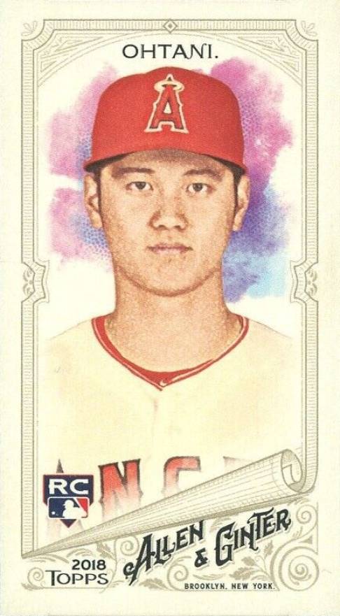 2018 Topps Allen & Ginter Shohei Ohtani #100 Baseball Card