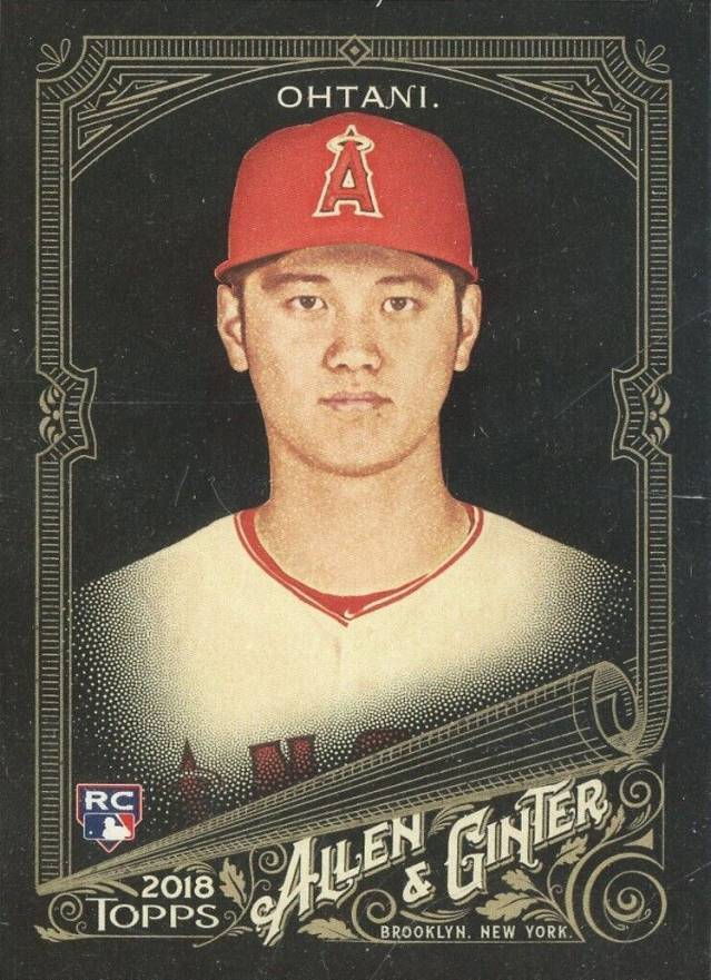 2018 Topps Allen & Ginter Shohei Ohtani #100 Baseball Card